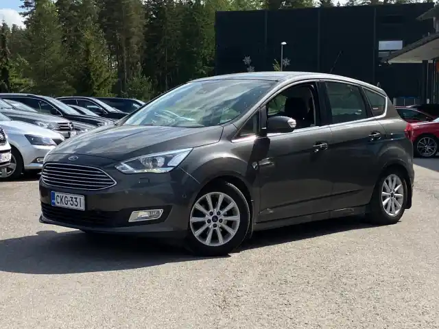 Harmaa Tila-auto, Ford C-Max – CKG-331
