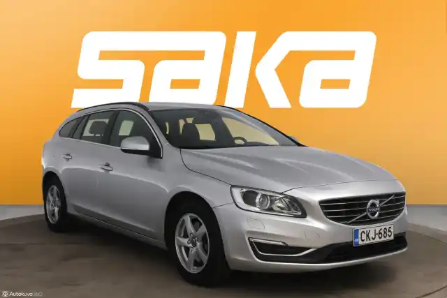 Harmaa Farmari, Volvo V60 – CKJ-685