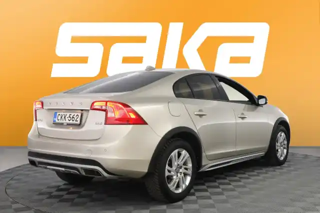 Beige Sedan, Volvo S60 Cross Country – CKK-562