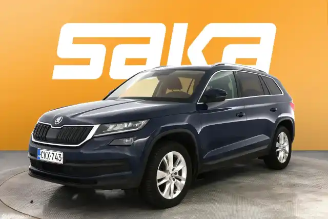 Sininen Maastoauto, Skoda Kodiaq – CKX-743