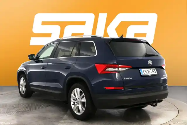 Sininen Maastoauto, Skoda Kodiaq – CKX-743