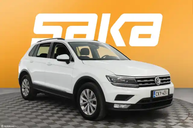 Valkoinen Maastoauto, Volkswagen Tiguan – CKY-431