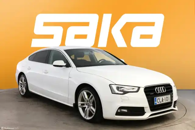 Valkoinen Viistoperä, Audi A5 – CLA-101