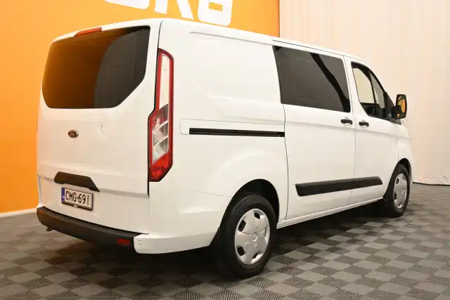 Valkoinen Pakettiauto, Ford Transit Custom – CMG-691