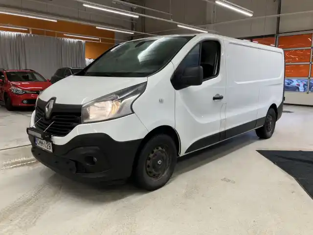 Valkoinen Pakettiauto, Renault Trafic – CMM-129