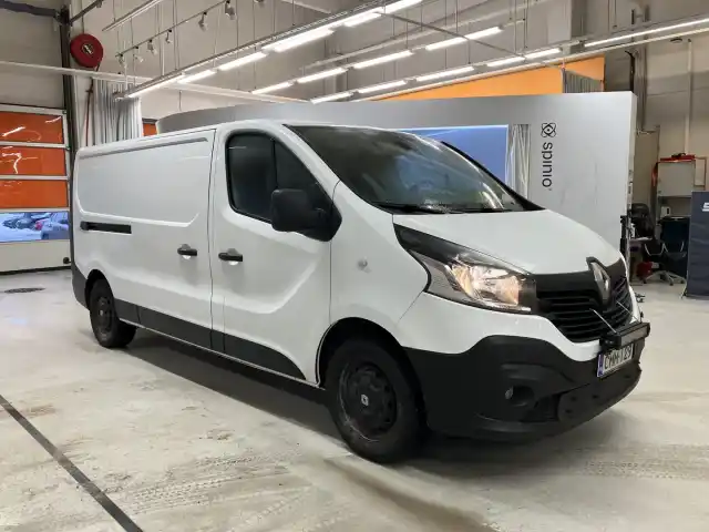 Valkoinen Pakettiauto, Renault Trafic – CMM-129