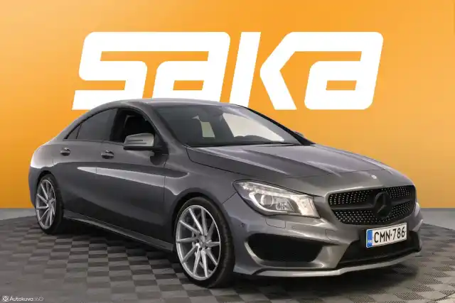 Harmaa Coupe, Mercedes-Benz CLA – CMN-786