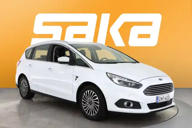 Valkoinen Tila-auto, Ford S-Max – CMT-423