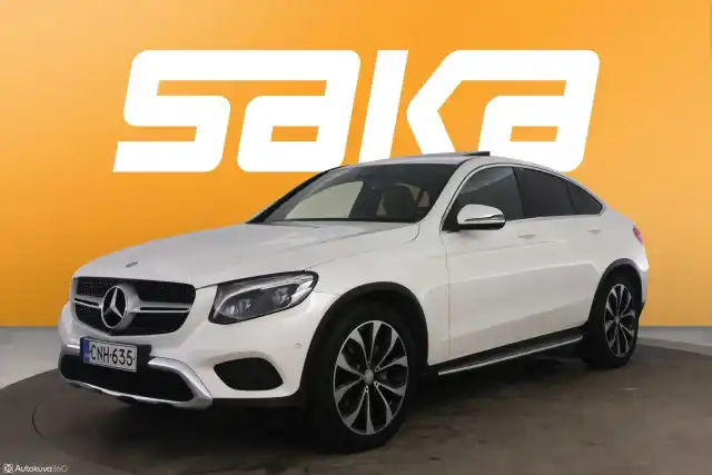 Valkoinen Coupe, Mercedes-Benz GLC – CNH-635
