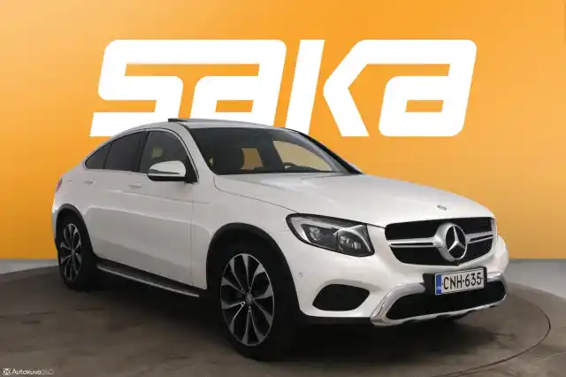 Valkoinen Coupe, Mercedes-Benz GLC – CNH-635