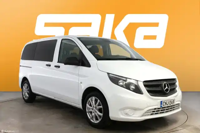 Valkoinen Tila-auto, Mercedes-Benz Vito – CNJ-249