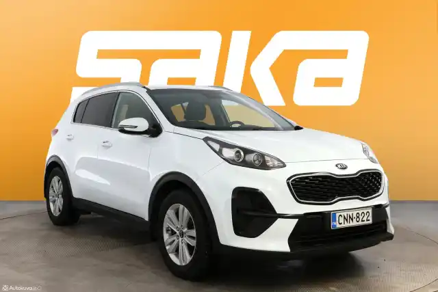 Valkoinen Maastoauto, Kia Sportage – CNN-822