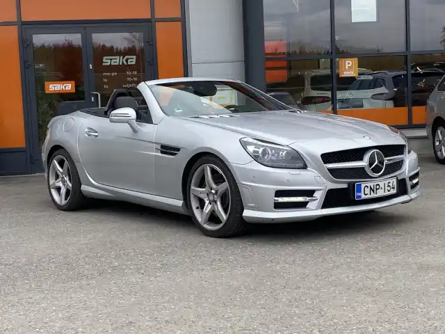Harmaa Avoauto, Mercedes-Benz SLK – CNP-154