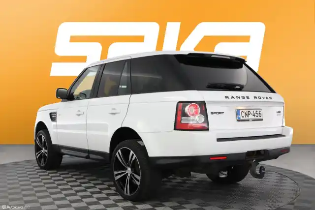 Valkoinen Maastoauto, Land Rover Range Rover Sport – CNP-456