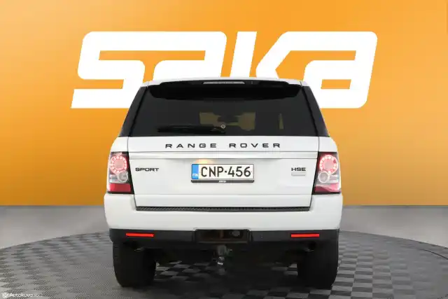 Valkoinen Maastoauto, Land Rover Range Rover Sport – CNP-456