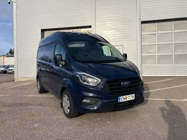 Sininen Pakettiauto, Ford Transit Custom – CNR-779