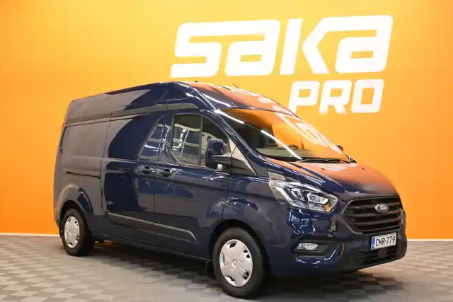 Sininen Pakettiauto, Ford Transit Custom – CNR-779