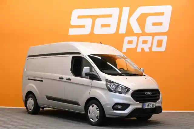 Harmaa Pakettiauto, Ford Transit Custom – CNR-780