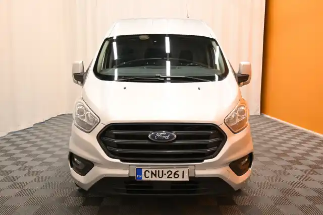 Harmaa Pakettiauto, Ford Transit Custom – CNU-261