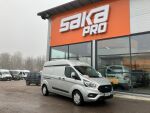 Harmaa Pakettiauto, Ford Transit Custom – CNZ-921, kuva 1