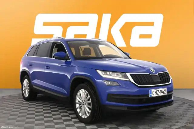 Sininen Maastoauto, Skoda Kodiaq – CNZ-942