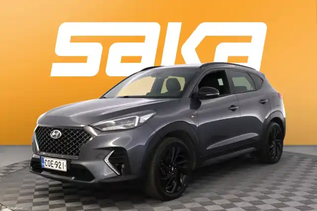 Harmaa Maastoauto, Hyundai Tucson – COE-921