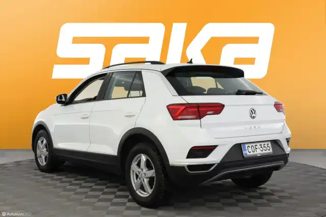 Valkoinen Maastoauto, Volkswagen T-Roc – COF-355