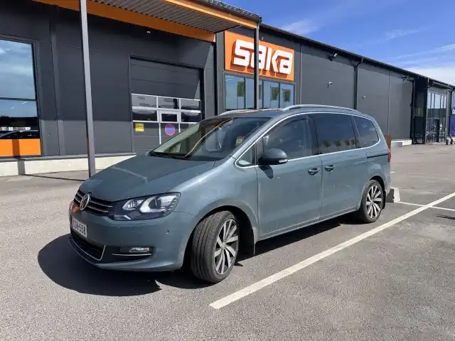Vihreä Tila-auto, Volkswagen Sharan – COH-558