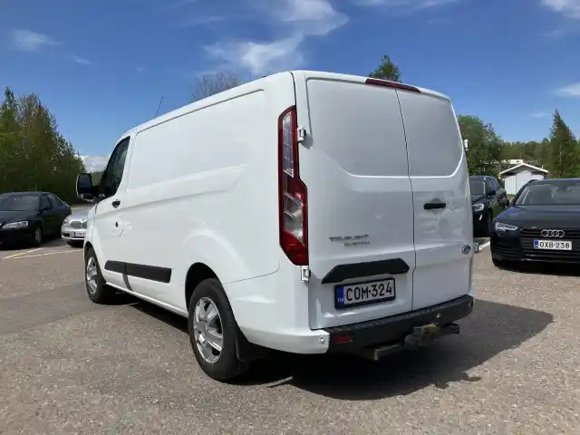 Valkoinen Pakettiauto, Ford TRANSIT CUSTOM – COM-324