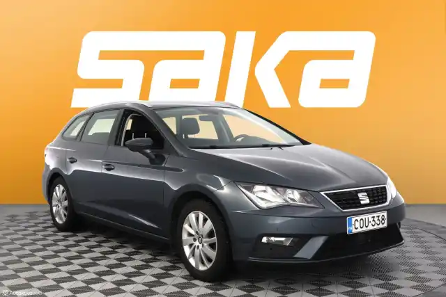 Harmaa Viistoperä, Seat Leon Sportstourer – COU-338