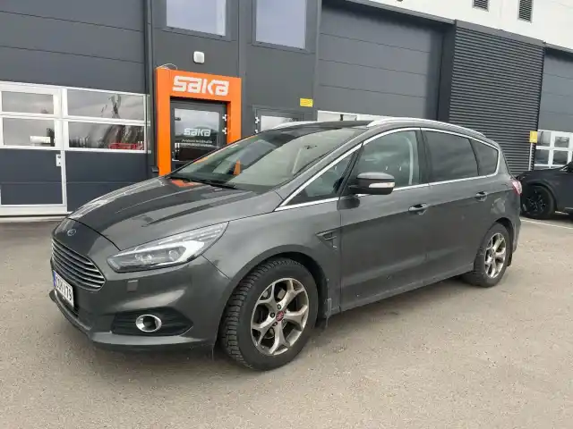 Harmaa Tila-auto, Ford S-Max – COY-179