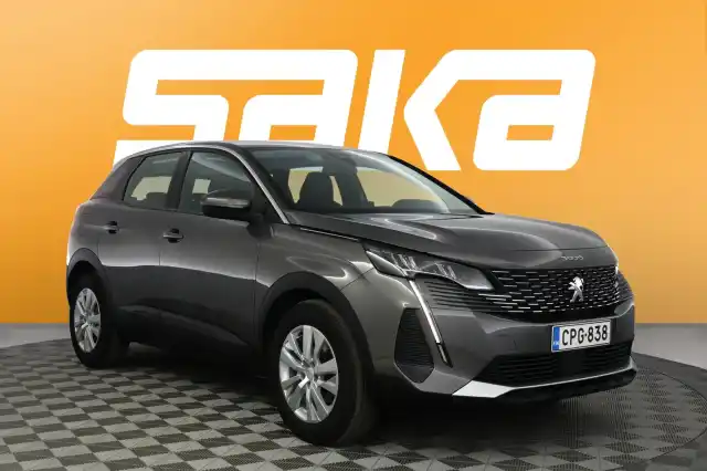 Harmaa Maastoauto, Peugeot 3008 – CPG-838