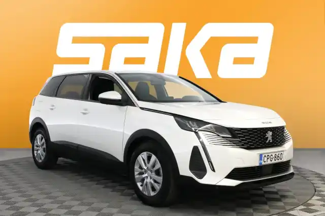 Valkoinen Maastoauto, Peugeot 5008 – CPG-860