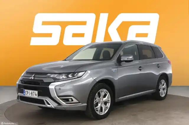 Harmaa Maastoauto, Mitsubishi Outlander PHEV – CPI-874