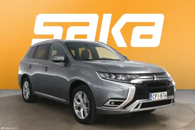 Harmaa Maastoauto, Mitsubishi Outlander PHEV – CPI-874