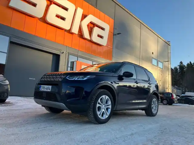 Sininen Maastoauto, Land Rover Discovery Sport – CPK-484