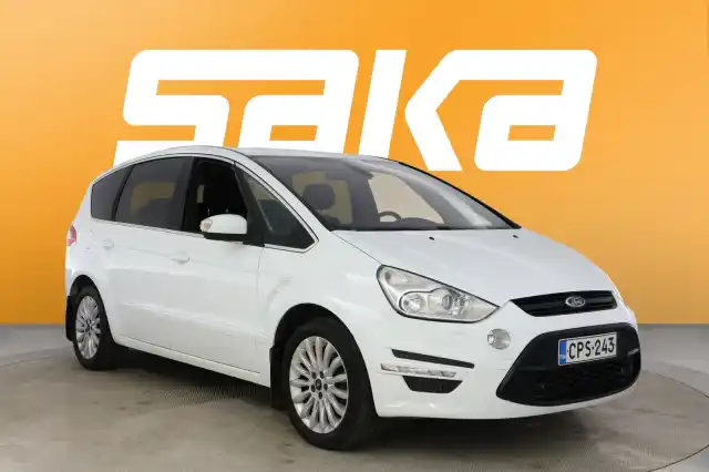 Valkoinen Tila-auto, Ford S-Max – CPS-243