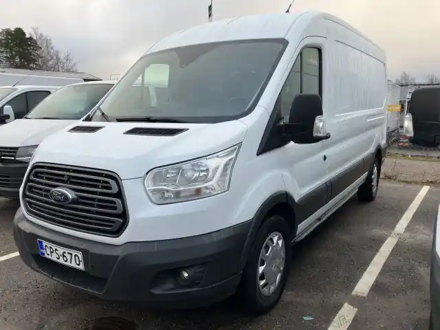 Valkoinen Pakettiauto, Ford Transit – CPS-670