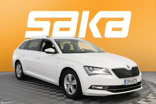 Valkoinen Farmari, Skoda Superb – CPU-873