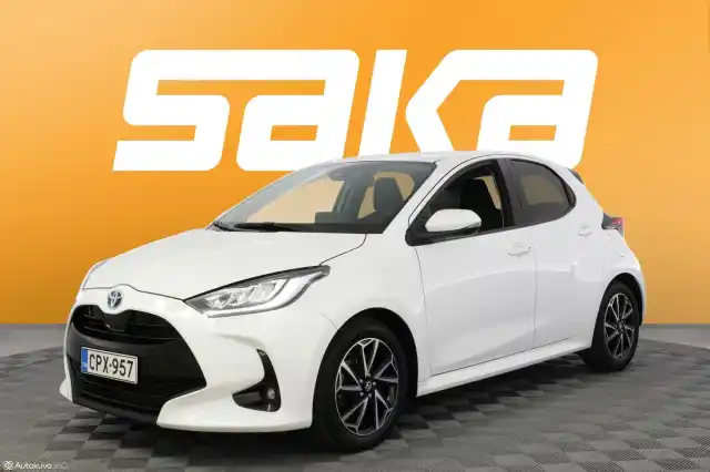 Valkoinen Viistoperä, Toyota Yaris – CPX-957