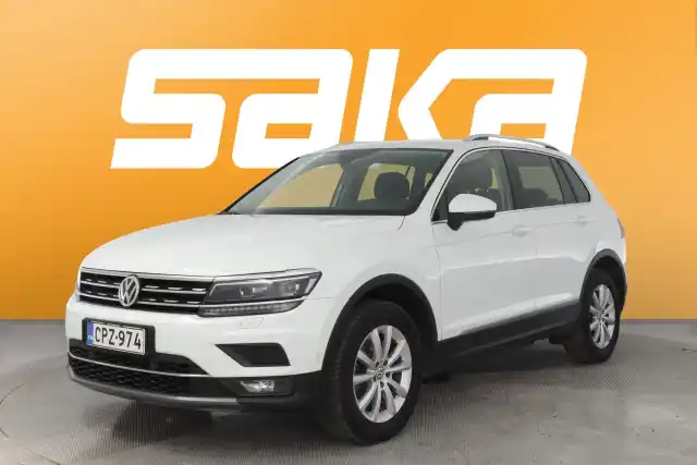 Valkoinen Maastoauto, Volkswagen Tiguan – CPZ-974