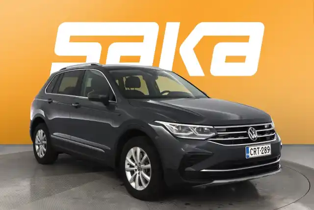 Harmaa Maastoauto, Volkswagen Tiguan – CRT-289