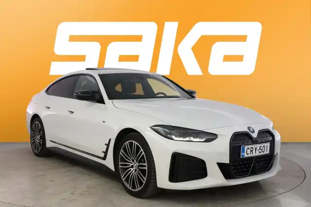 Valkoinen Sedan, BMW i4 M50 – CRY-501