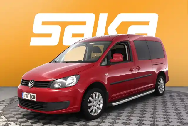 Punainen Tila-auto, Volkswagen Caddy Maxi – CTF-108