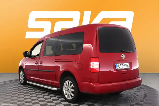 Punainen Tila-auto, Volkswagen Caddy Maxi – CTF-108