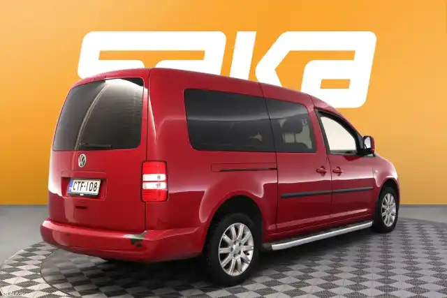 Punainen Tila-auto, Volkswagen Caddy Maxi – CTF-108