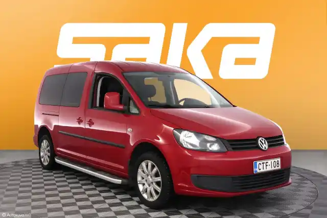 Punainen Tila-auto, Volkswagen Caddy Maxi – CTF-108