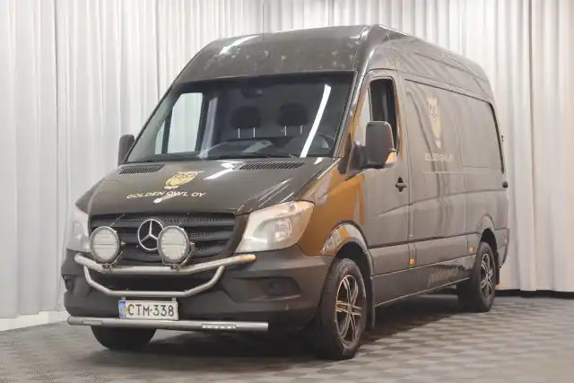 Ruskea (beige) Pakettiauto, Mercedes-Benz Sprinter – CTM-338