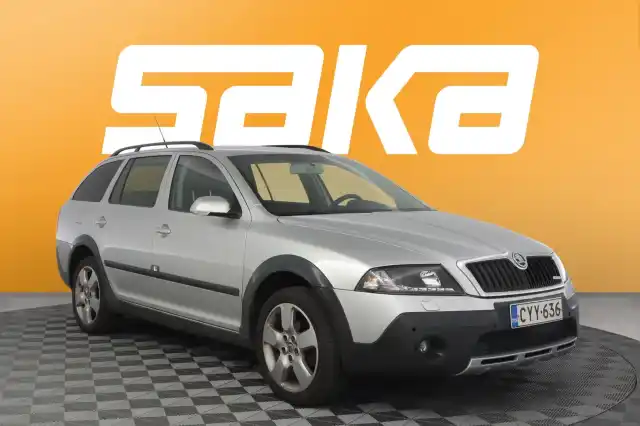 Harmaa Farmari, Skoda Octavia – CYY-636