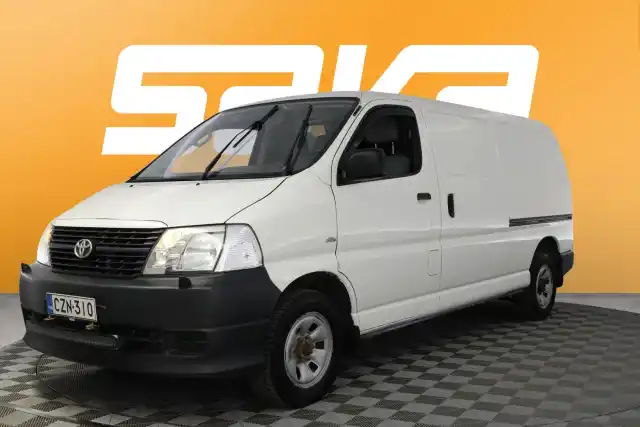 Valkoinen Pakettiauto, Toyota Hiace – CZN-310